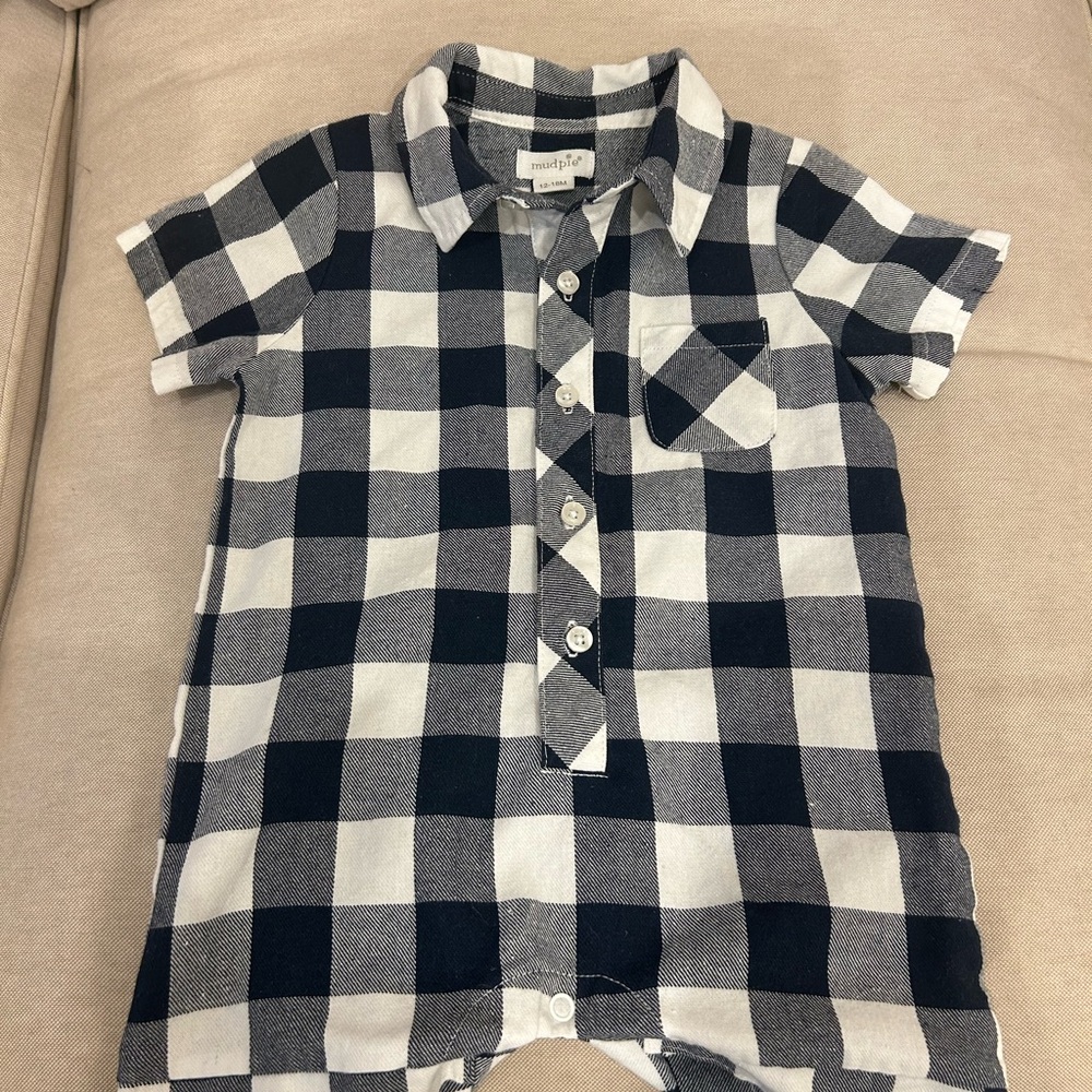 Mud Pie Boys Romper